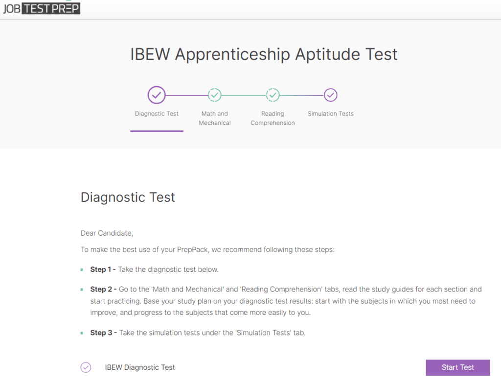 IBEW Aptitude Test 2023 Full Prep Guide Sample Questions 